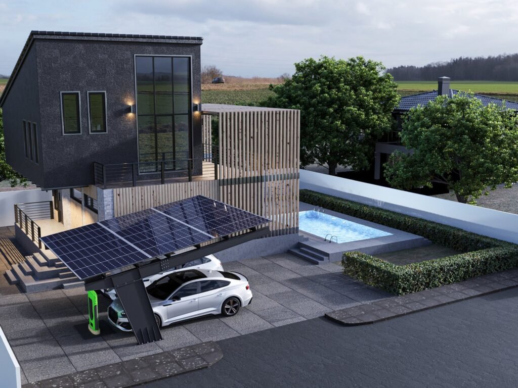 California Model carport solaire