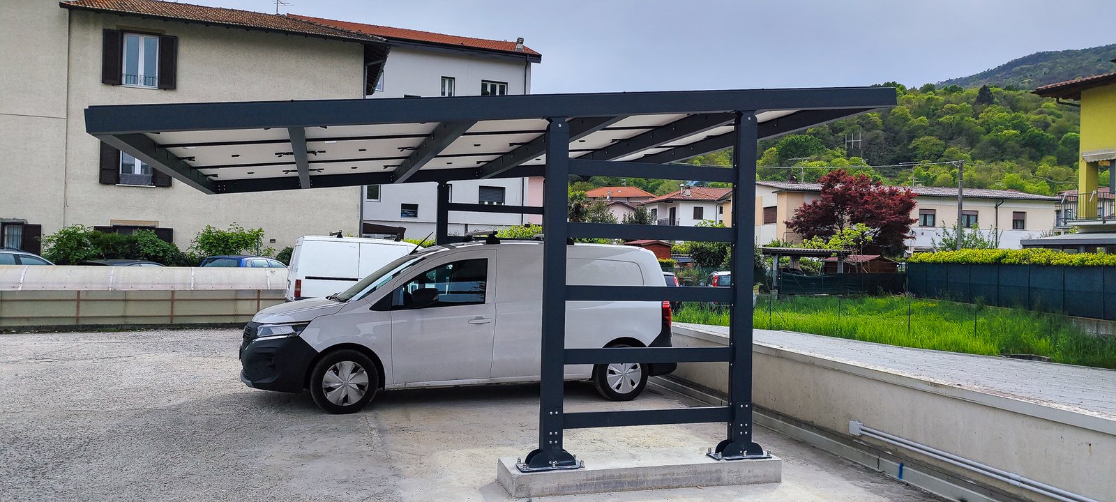Carport aluminium photovoltaïque Centauro ALU
