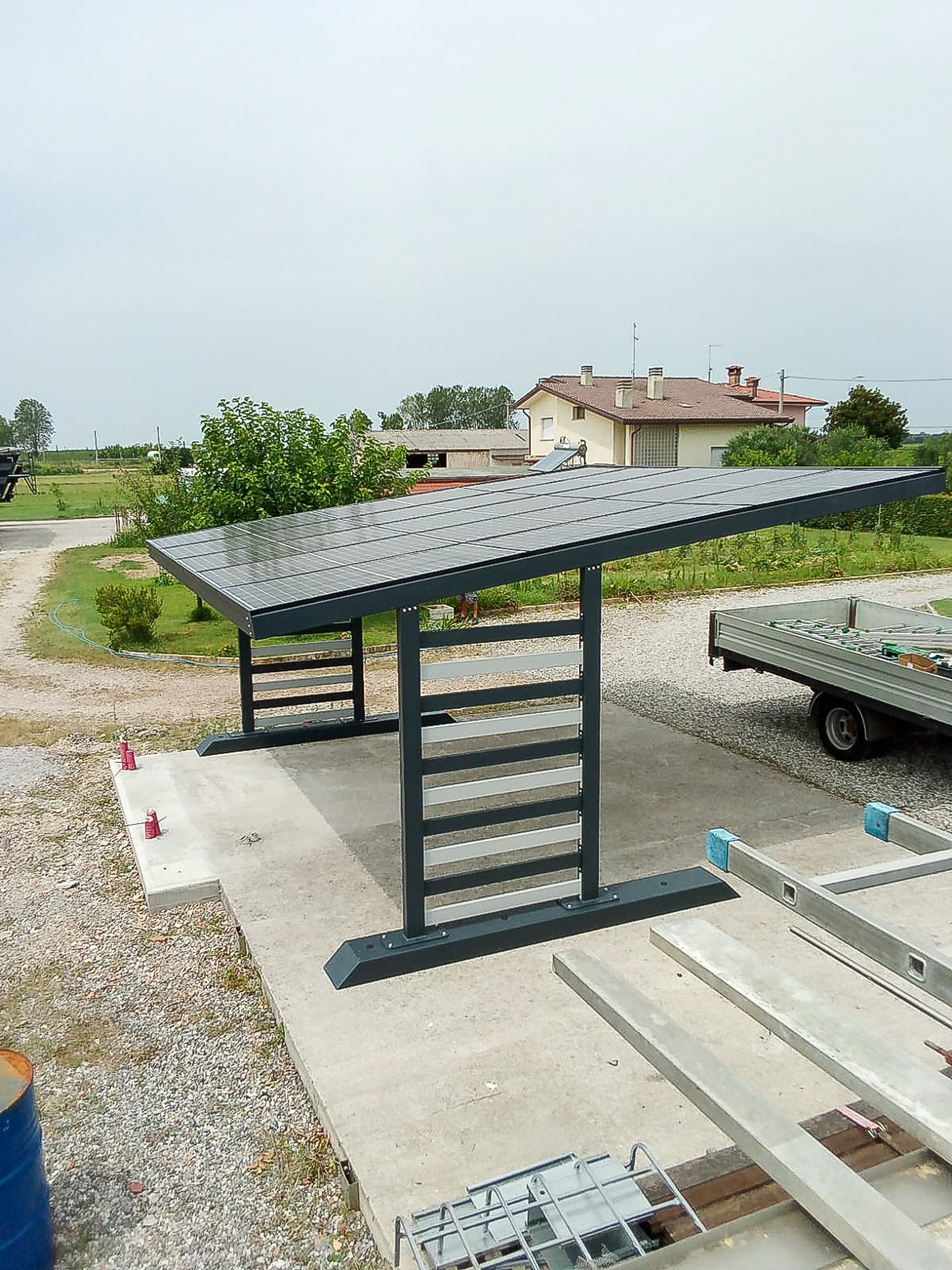 Carport photovoltaïque Centauro 2 places