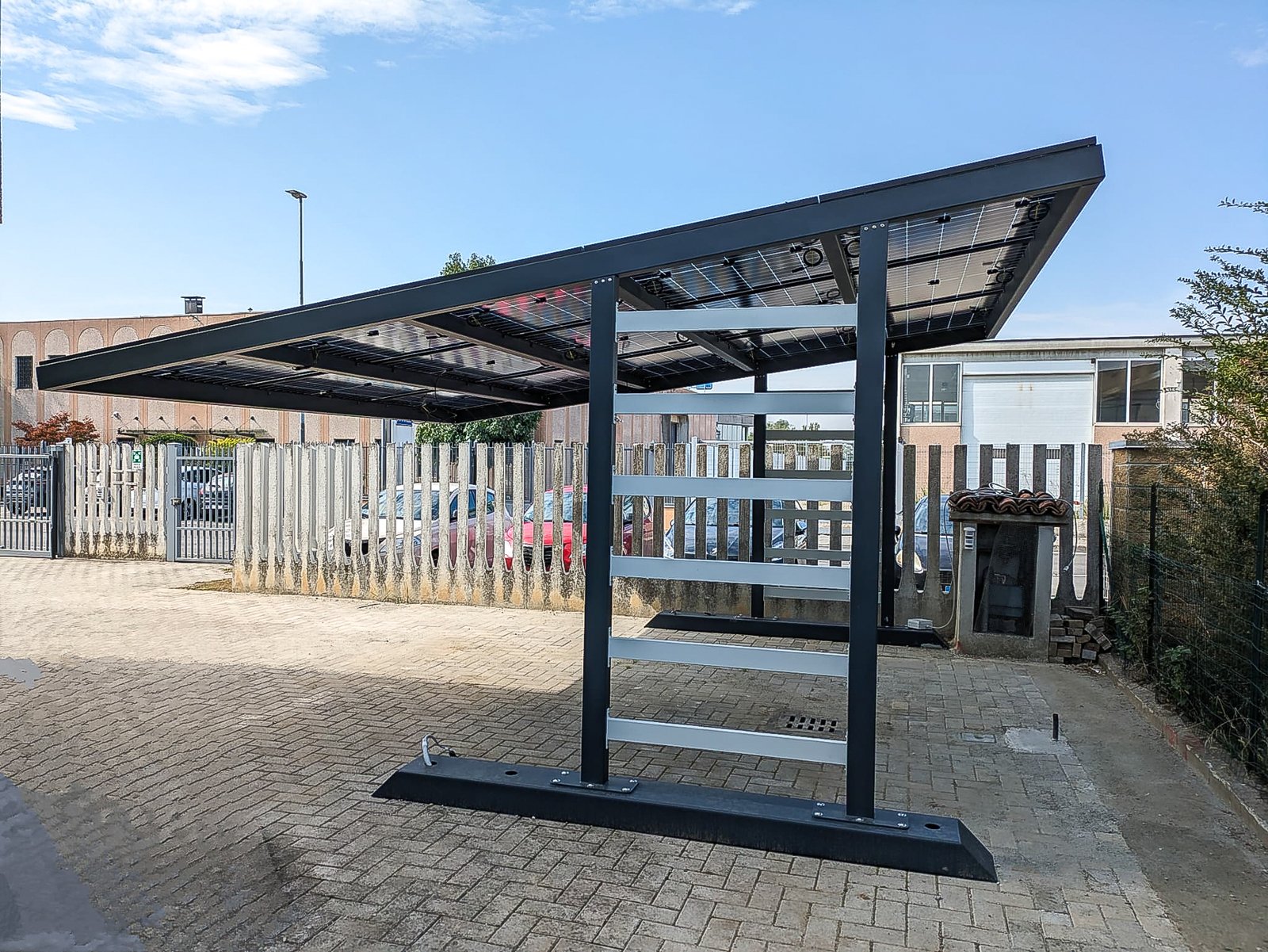 Carport solaire Centauro 2 places version B