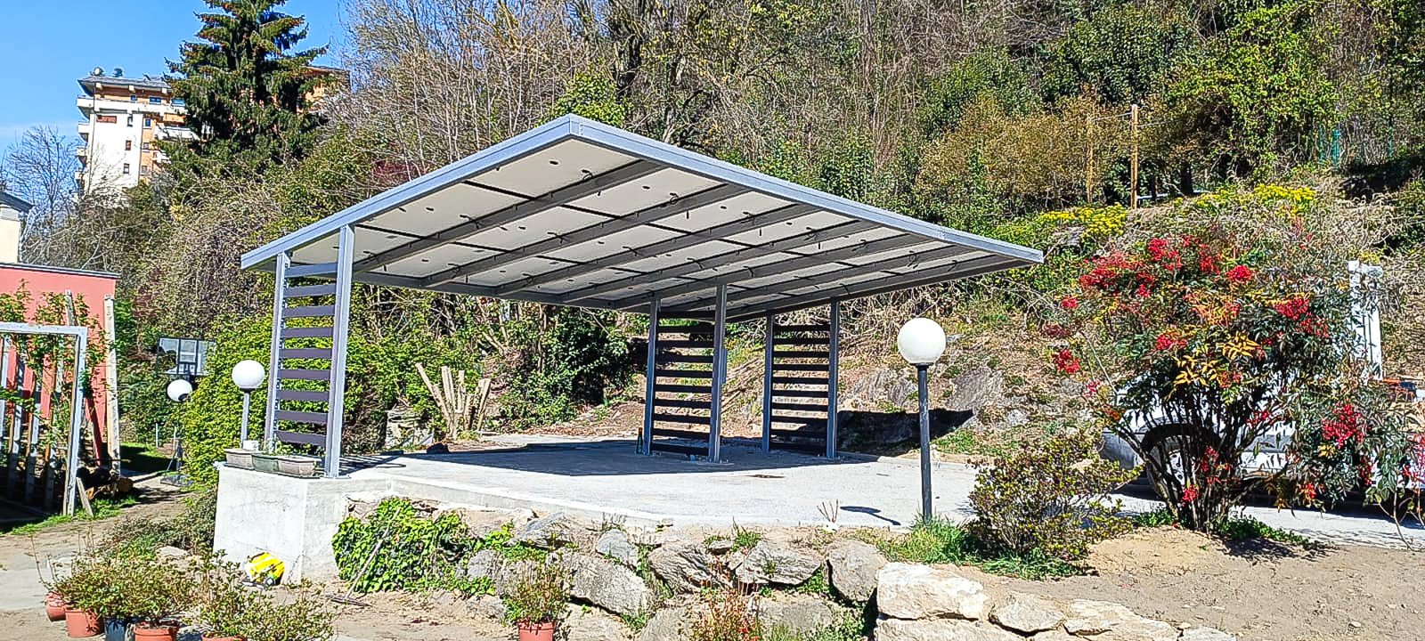 Carport solaire Centauro 3 places