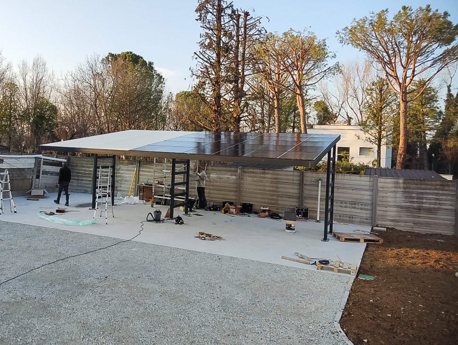 Carport solaire Centauro FVMF 3 places