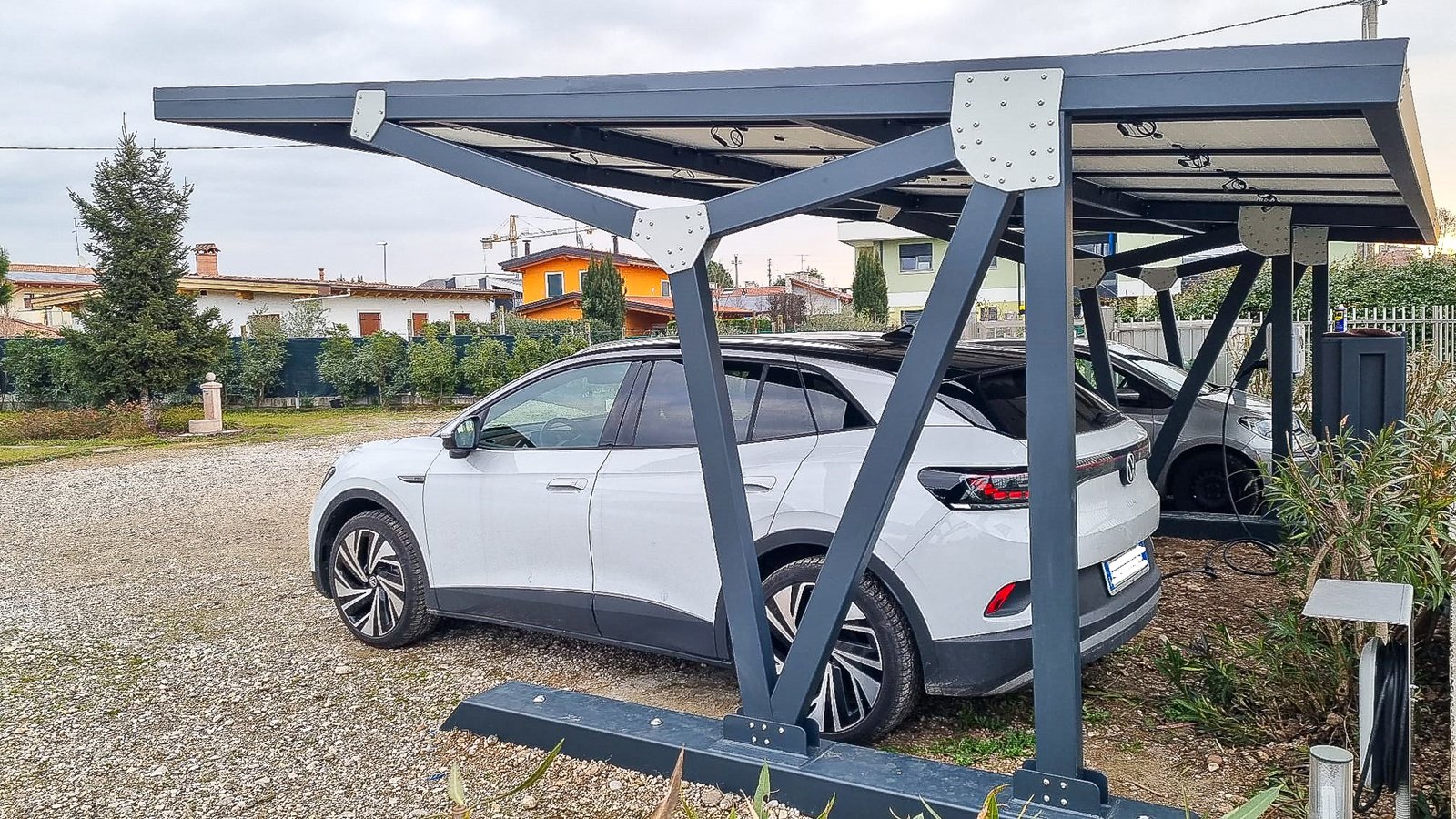 Carport photovoltaïque Hermes vue d'ensemble