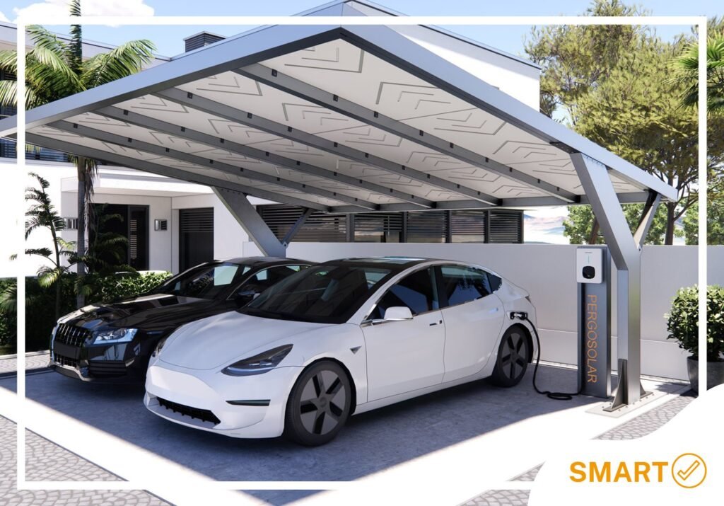 Iridium carport solaire
