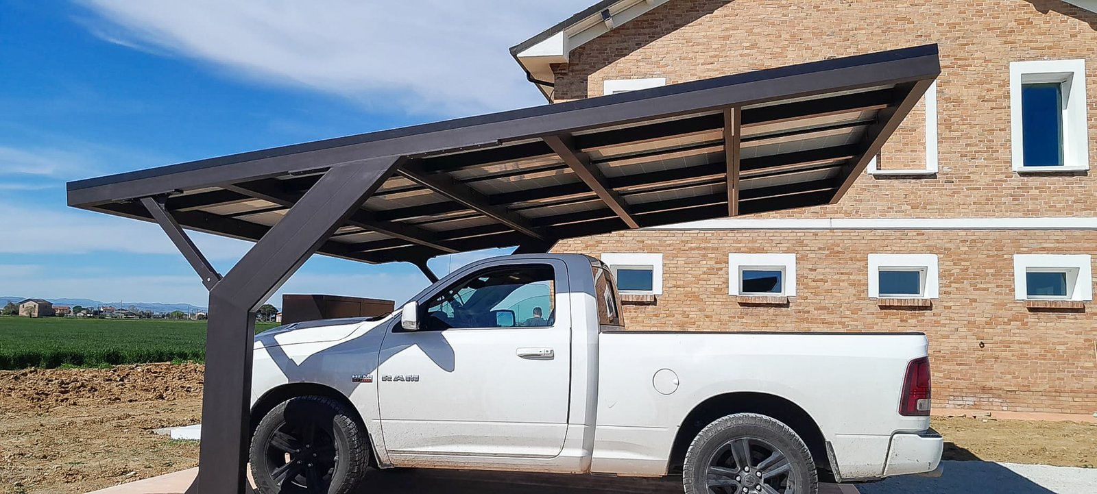 Carport Iridium anthracite
