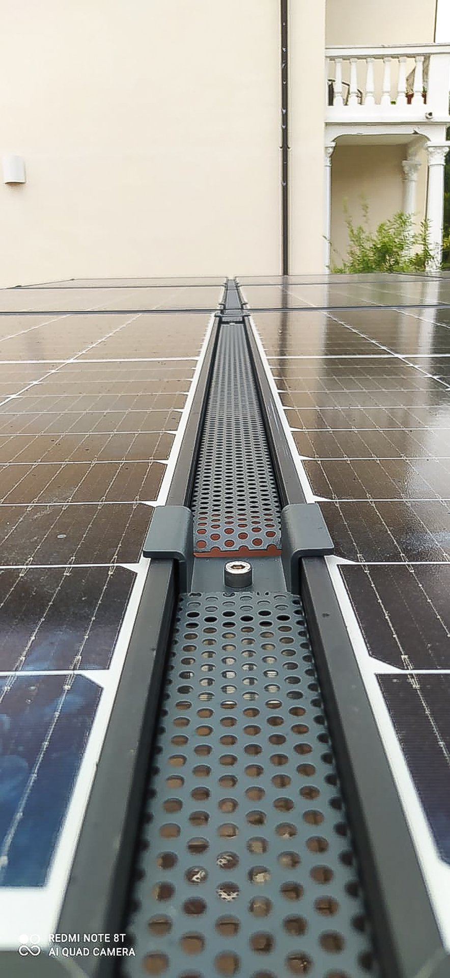 Pergola photovoltaïque sur mesure détail