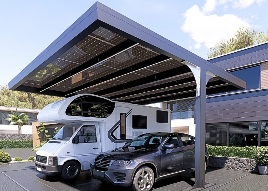 Pergola Camper carport solaire
