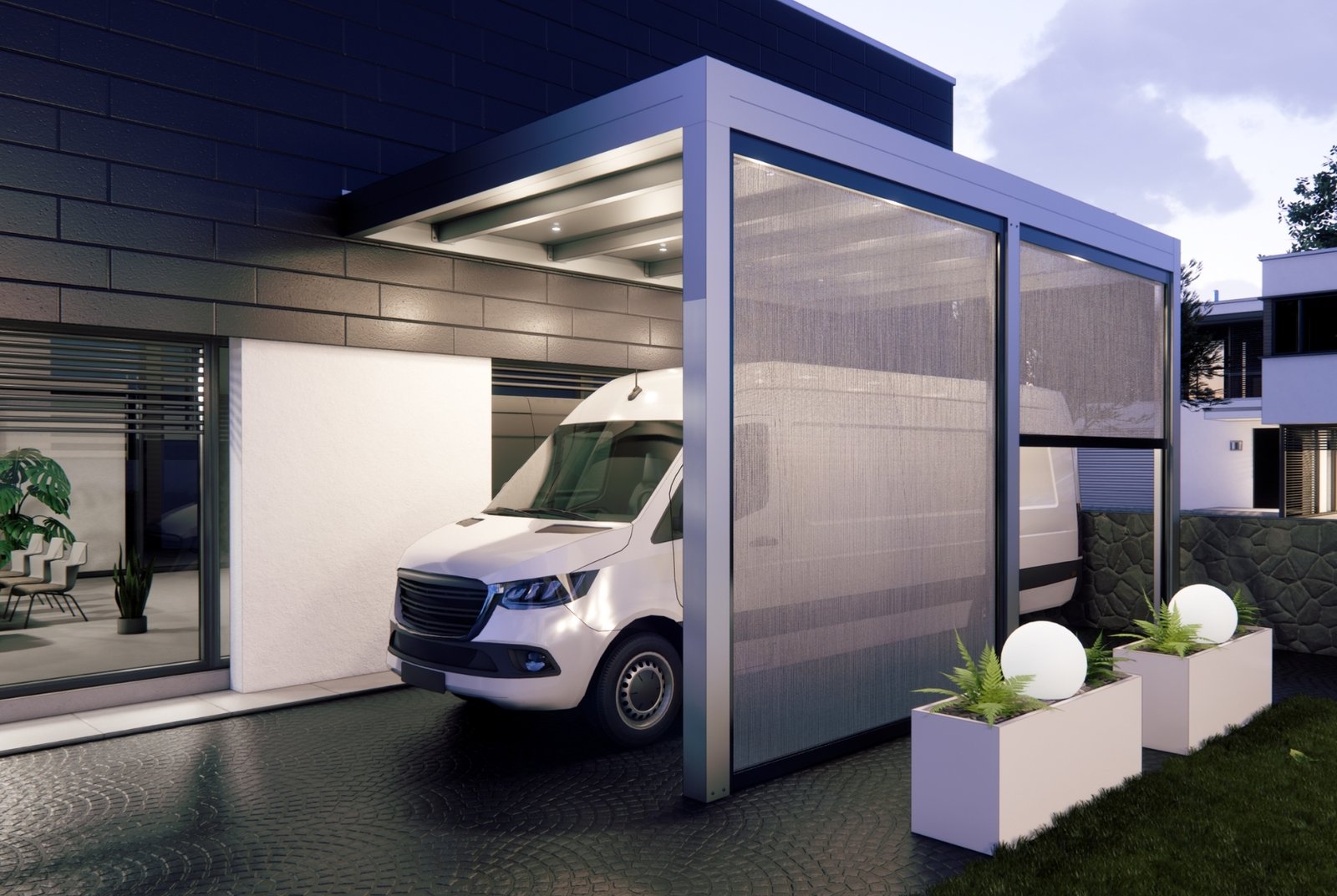 Carport solaire Camping-car Volterra