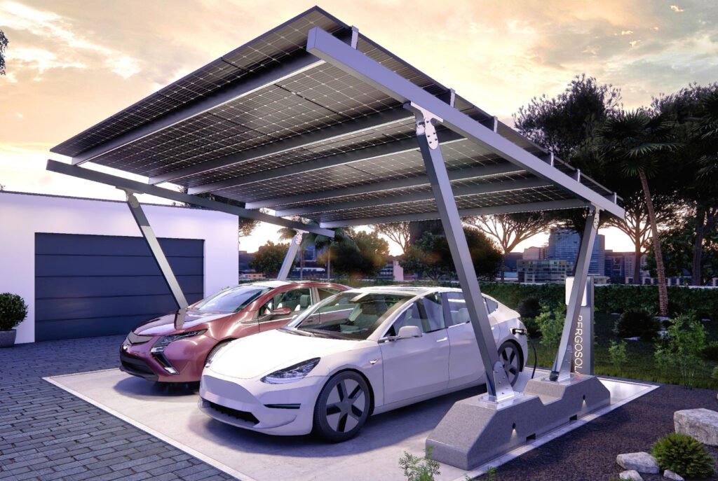 Carport photovoltaïque SoloPort carport solaire