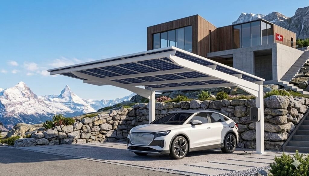 Liguria carport solaire