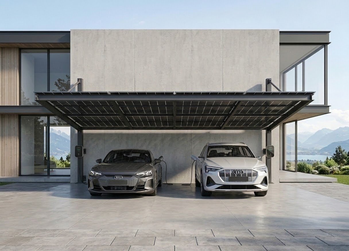 Carport solaire Strato Volterra